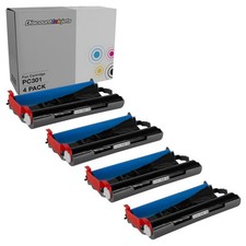 4PK PC301 PC-301 with PC302RF for Brother Fax Printing Cartridge FAX 870MC 885MC picture