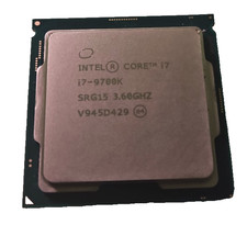 Intel Core i7-9700K SRG15 3.60GHz 8-Core Desktop CPU Processor LGA1151 12MB picture