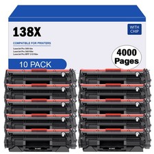 W1380X 138X Toner 10PK Compatible with HP LaserJet Pro 3001dw 3001fdw MFP 3101fd picture