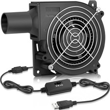  x 32mm USB Blower Fan with 3 Speeds Control, Small 5V DC Brushless 120mm picture