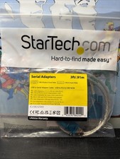 StarTech ICUSB232SM3 3ft USB to RS232 DB9 Serial Adapter Cable - M/M DB-9 Male picture