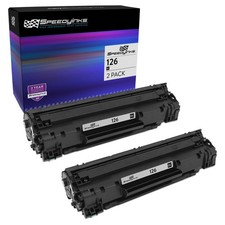 SPEEDYINKS Compatible Toner Cartridge for Canon 126 (Black, 2-Pack) picture