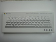 Microsoft Designer Compact Keyboard White 21Y-00031 Wireless Bluetooth (Mint) picture
