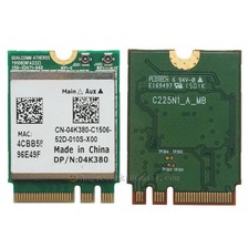 Atheros QCNFA222 AR5BWB222 2.4/5GHz BT4.0 WIFI WLAN Card Dell 4K380 04K380 M.2 picture