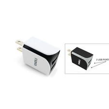 10 Watt 2.1 Amp Dual USB Car Charger White picture
