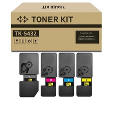 ** NEW Toner For Kyocera | TK-5432 / TK5432 | Black / Color | Compatible | 4-Pak picture