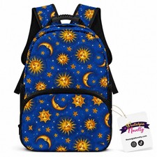 VTG Inspired 90’s Celestial Sun Moon Backpack Whimsigoth decor Y2K picture