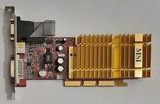 MSI NX6200AX-TD512 AGP Graphics Card (Nvidia GeForce 6200AX, 512MB, Retro, 2005) picture