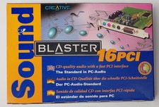 Creative Sound Blaster 16 PCI Sound Card (CT4740, Retro, 1999, Original Box, Boxed) picture