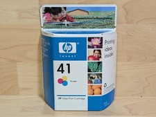 NEW SEALED Genuine HP InkJet Print Cartridge Tri-Color 51641a Exp 2007 picture