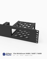 Minisforum NAB6/NAB7/NAB9 2U Mini PC Rack Mount - 2U (Modular) picture