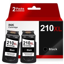 2x PG 210XL PG210XL Black Ink High Yield Cartridge fits For Canon TS3500 MP480 picture