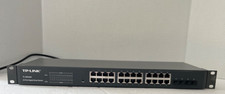 TP-LINK TL-SG2424 24-Port Gigabit Smart Switch W/4 Combo SFP Slots L2/L3/L4 QoS picture