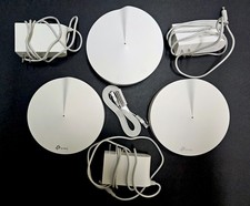 TP-Link Deco M9 Plus AC2200 Mesh WiFi Router 3-Pack Tri-Band Smart Home System picture