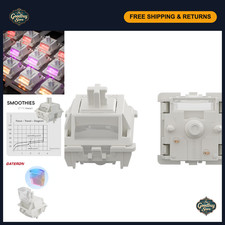 Smoothie Linear Switches - Pre-lubed 40gf, 72PCS Mechanical Keyboard Switches picture