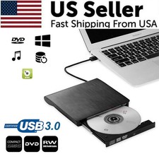USB 3.0 & USB C plug & play DVD RW & CD RW Read write burner picture
