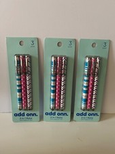 9 Pack Add Onn 2-In-1 Stylus Ballpoint Pen Most Tablets Phones Compatible NEW picture