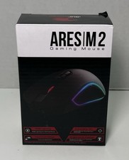 iBUYPOWER ARES M2 Gaming Mouse RGB USB Wired 3600 DPI Open Box•• picture