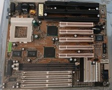 Socket 7 Motherboard MB-8500TUD-A ver 1.1 512 kb Intel FW82439TX FW82371AB Vtg picture