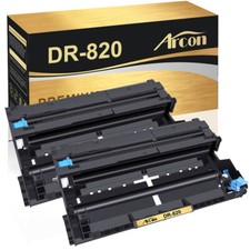 2PK DR820 DR-820 Drum Compatible with TN850 TN880 Toner HL-L5000D MFC-L5700DW picture