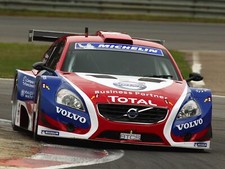 Cars 2010 volvo s60 btcs race racing Desk Mat Stitched picture