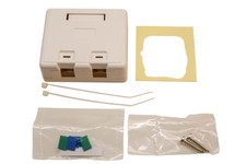 Tripp-Lite N082-002-WH 2-Port Surface Mount Box Kit NOS picture