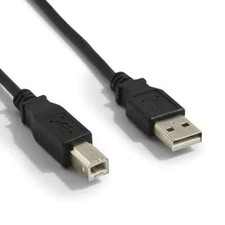 NXT Technologies 6' USB A Male/B Male Black NX29749 picture