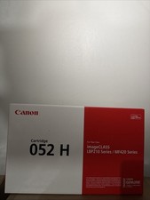 Genuine Canon 052H Black High-Yield Toner 2200C001 Series LBP210 MF420 UNS picture