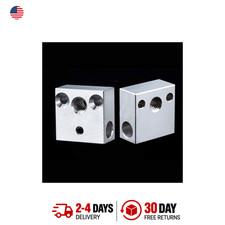 2-Pack Aluminum Heater Block for Creality CR-10 Ender 3 Series Ender 5 Pro and picture
