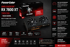 NEW SEALED PowerColor RX 7800 XT 16GB GDDR6 Twin Fan AMD Radeon Video Card GPU picture