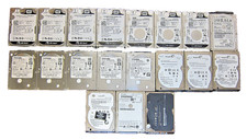 Lot of 21pcs 320GB WD, Hitachi, Toshiba, Seagate, and Fujitsu 2.5
