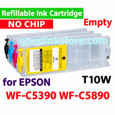 NOCHIP Refillable Ink Cartridge Pro WF-C5390 WF-C5890 Printer T10W T10S NOCHIP picture