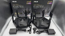 ASUS RT-AXE7800 Tri-Band WiFi 6E Router Black AiMesh — Buy 1 or 2 picture