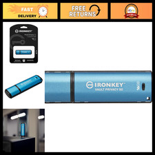 Encrypted USB Drive 16GB - Kingston IronKey Vault Privacy 50, Secure Storage picture