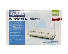 ZyXel NBG-416N Wireless N-Lite Home Router. 150Mbps / 2.4GHz. Brand New. picture