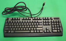 GENUINE Alienware Low Profile RGB Mechanical Dark Gaming Keyboard AW510K 77N8D picture