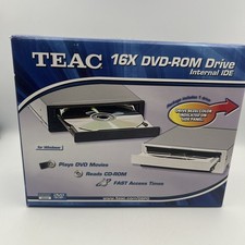 Internal IDE DVD-ROM Drive DV-516G-000 Teac DV-516G Black 16x DV516 - READ picture