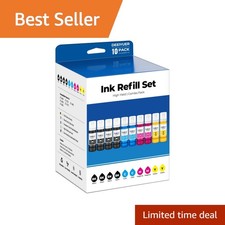 DEEIYUER 10 Pack Ink Refill Bottles ET-2803 picture