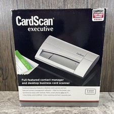 CardScan Executive Card Scanner by DYMO *NO POWER CORD* picture