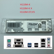 For Asus H110M-K & H110M-K X & H110M-ET/V5 Shield I/O IO Backplate Motherboard picture