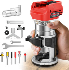 Cordless Compact Router Compatible with Milwaukee Battery, 6 Variable Speeds picture