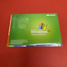 BRAND NEW SEALED Microsoft Windows XP Home Edition 2002 SP2 Copy w/ License Key picture