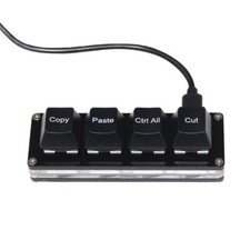 Office Shortcut Keypad Copy Paste Select All Cut Mini USB Mechanical Keyboard picture