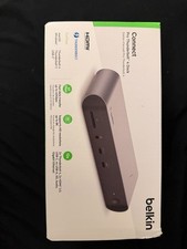 Belkin Connect Pro Thunderbolt 4 Dock 12-in-1 40Gbps 8K HDMI USB-C NEW picture