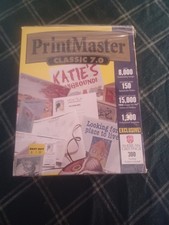 PrintMaster Classic 7.0 - New in Box (Factory Sealed) picture