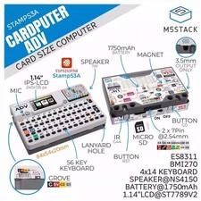 M5Stack Cardputer Adv  Micro-controller 56 Buttons Programmable Keyboard Card picture