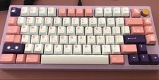 Meletrix ZOOM75 Lilac EPBT SUPERSTAR Keyboard TKL JP Used picture