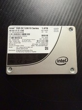 HPE Intel S3610 1.6TB SATA SSD LK1600GEYMV Enterprise 100% Health 239 Hours ES picture
