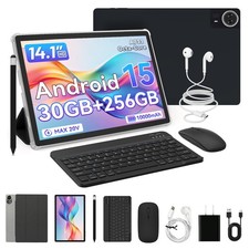 14 inch Tablet 30GB RAM 256GB ROM 1920*1200 FHD Tablet Android 15 WiFi6 (2TB TF) picture