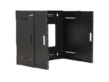 New Navepoint Flat Folding 9U Wall mount Bracket Extendable Network Rack 19x17